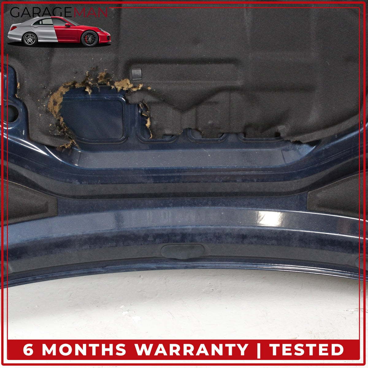 2010-2016 Porsche Panamera 970 Front Hood Bonnet Panel Blue 97051101100 OEM