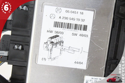 2003-2012 Mercedes R230 SL500 Front Left SAM Control Module Unit 2305451932 OEM