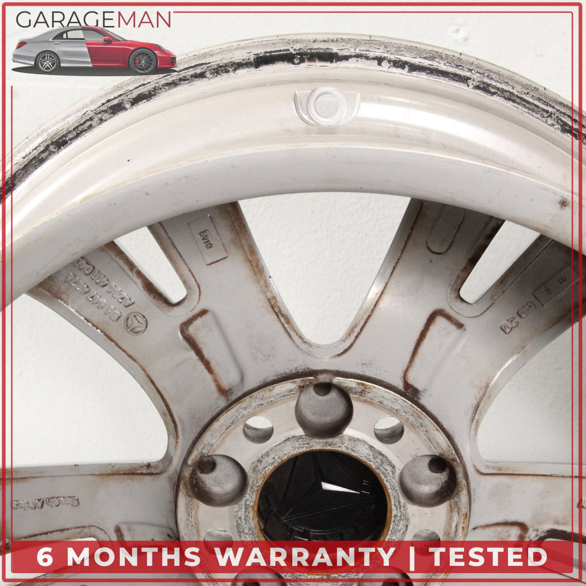 2008-2014 Mercedes W204 C300 C250 Front or Rear Wheel Rim 7.5JX17H2 ET47 OEM