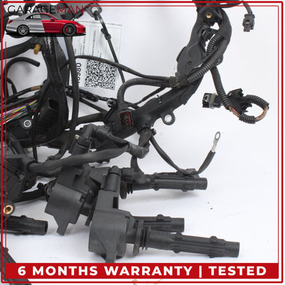 2006-2009 Mercedes W211 E350 M272 Engine Motor Wiring Wire Harness OEM