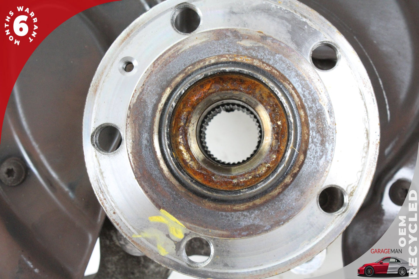 2008-2015 Audi TT 8J Rear Right Side Spindle Knuckle Wheel Hub 3C0505436 OEM