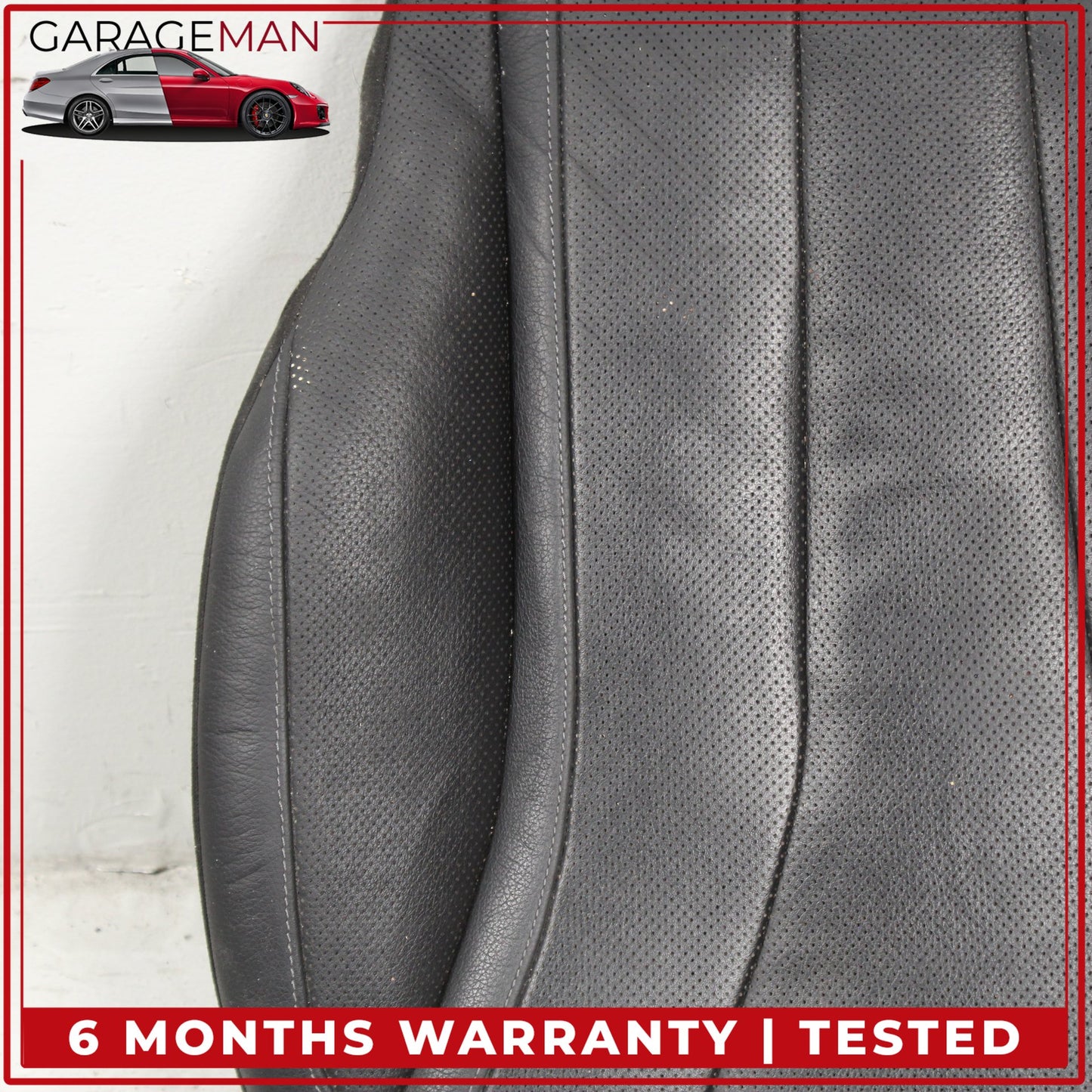 2014-2017 Mercedes W222 S550e Front Left Lower Bottom Seat Cushion Black OEM