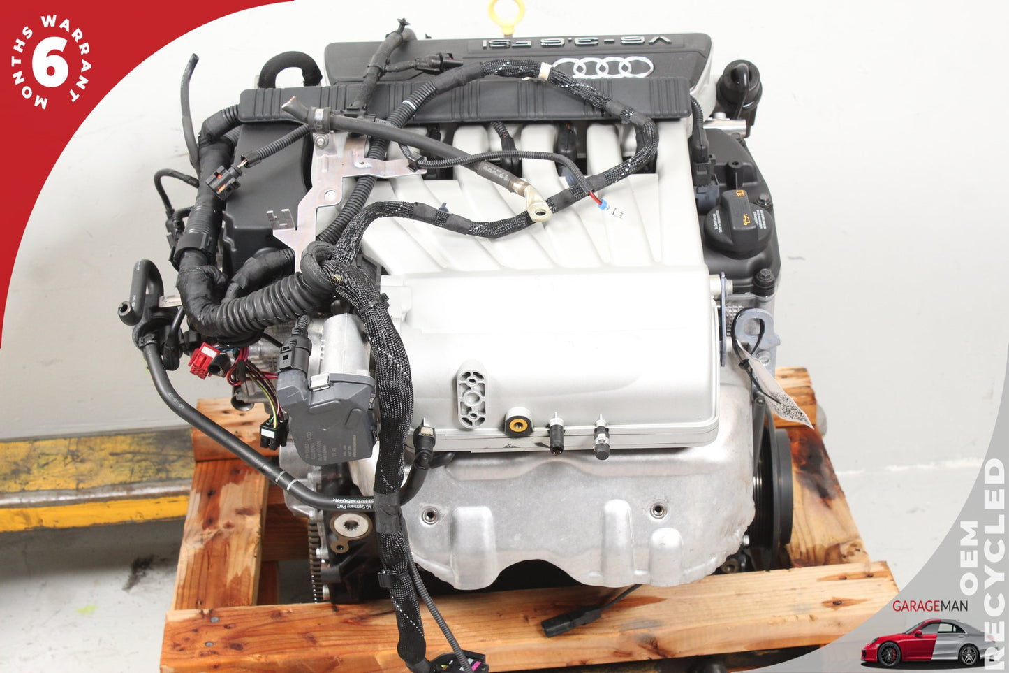 2007-2009 Audi Q7 Volkswagen Touareg 3.6L V6 FSI Complete Engine Motor OEM 113K
