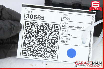 2003-2006 Mercedes W220 S55 AMG Hazard Switch Control Panel 2208216558 OEM