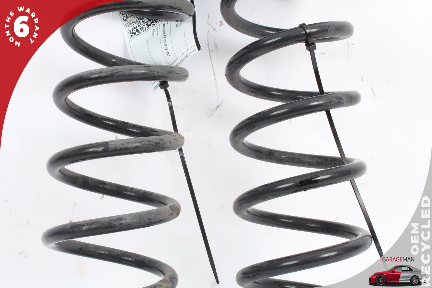 2015-2020 Audi A3 S3 RS3 Rear Right and Rear Left Coil Spring Springs Set OEM