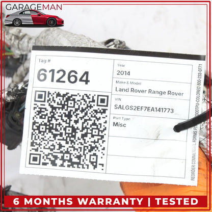 2014-2017 Land Rover Range Rover L405 Automatic Transmission Wiring Harness OEM