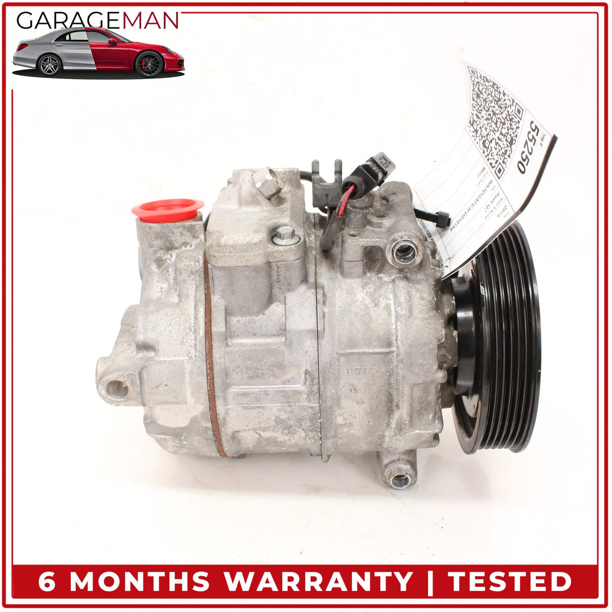 2011-2015 Audi Q7 4L AC A/C Air Conditioning Compressor 4E0260805AR OEM