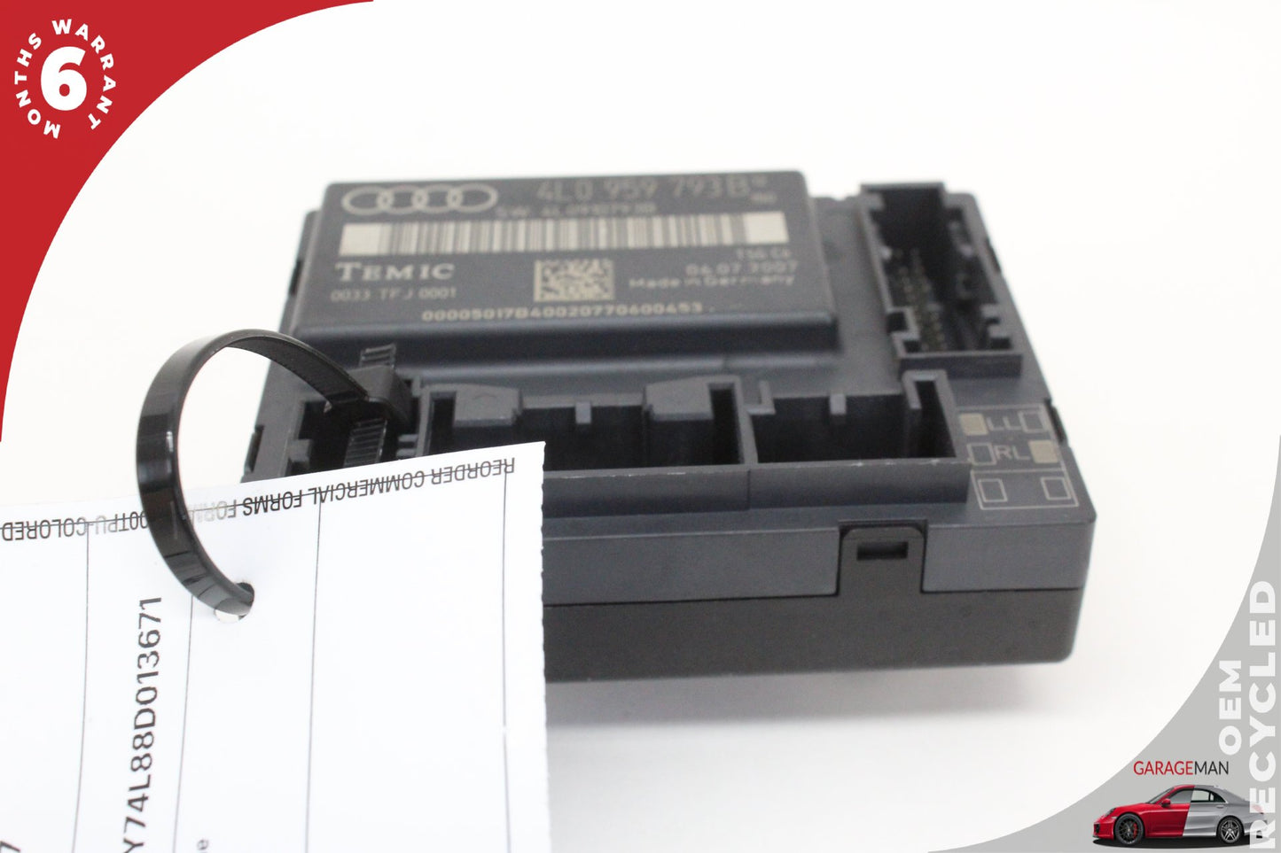 2007-2009 Audi Q7 Front Left Driver Side Door Control Module 4L0959793B OEM