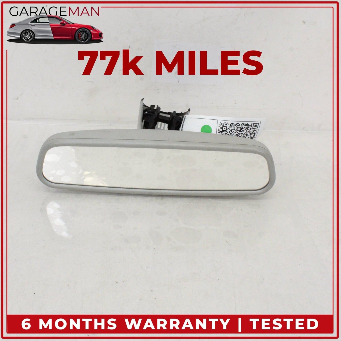 2009-2016 Audi A4 S4 Front Upper Interior Rear View Mirror 4F0857511AA OEM