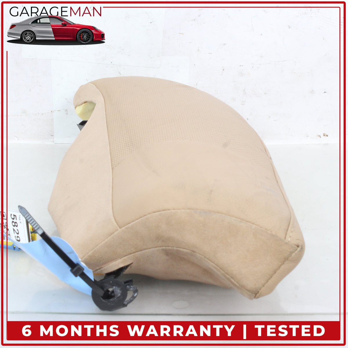 2010-2016 Porsche Panamera 970 Rear Right Side Seat Bolster Trim Cushion OEM