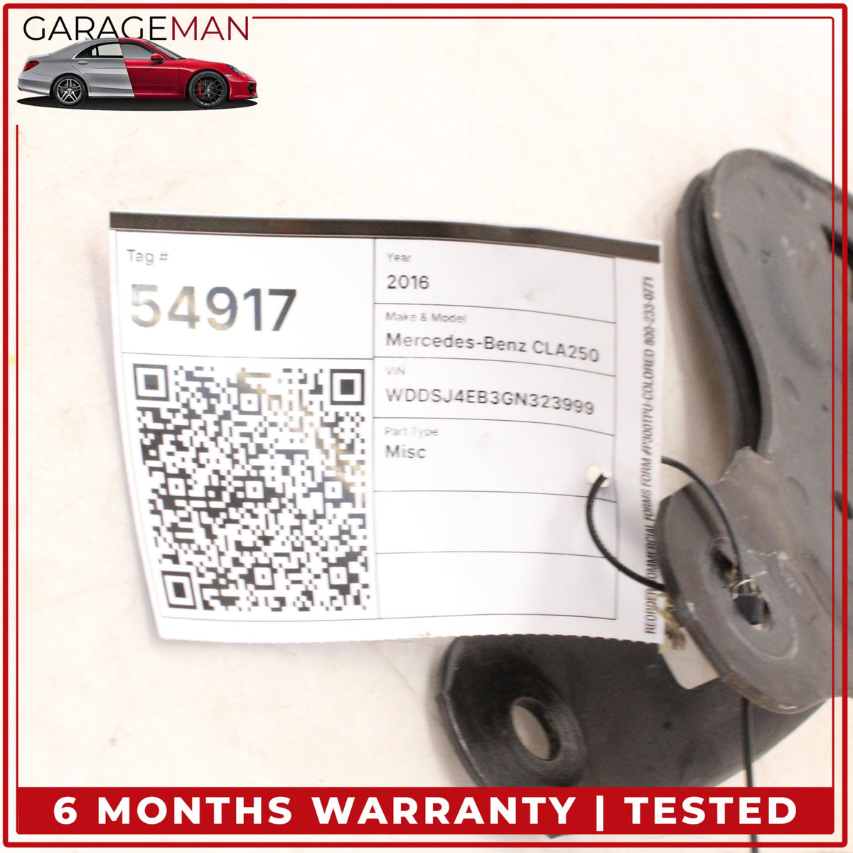 2014-2020 Mercedes CLA250 W117 Rear Left or Right Side Upper Control Arm OEM