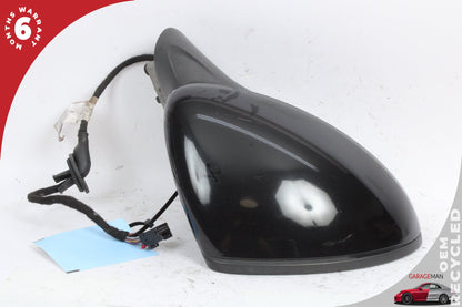 2011-2014 Porsche Cayenne 958 Front Right Side Door Rear View Mirror Black OEM