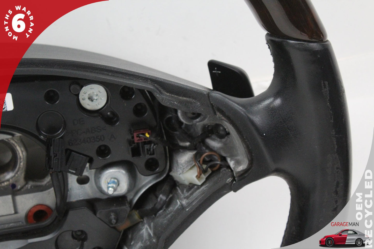 10-14 Mercedes-Benz S550 W221 Sedan Steering Wheel w/ Paddle Shifters 2214609303