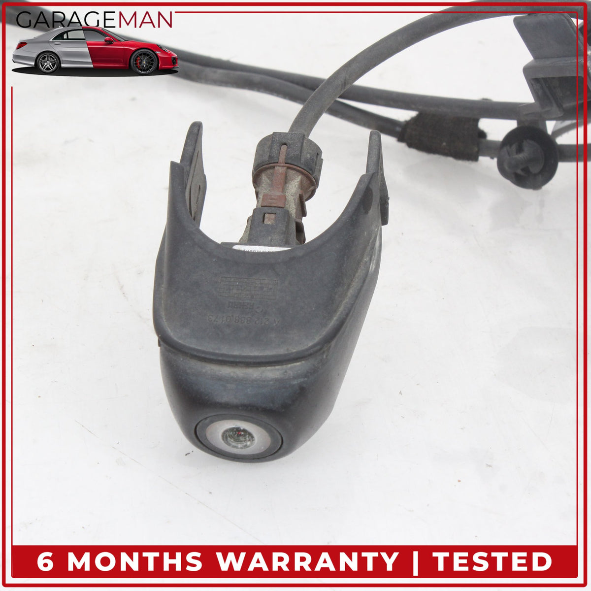 2014-2016 Mercedes W212 E400 Front Bumper Camera w/ Wire Harness 2124403340 OEM