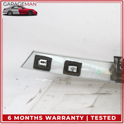 2012-2015 Jaguar XF X250 Rear Trunk Lid Molding Panel Trim Chrome w/ Camera OEM