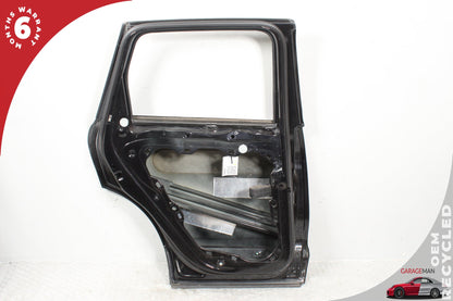 2011-2018 Porsche Cayenne 958 Rear Left Driver Side Door Shell Black OEM
