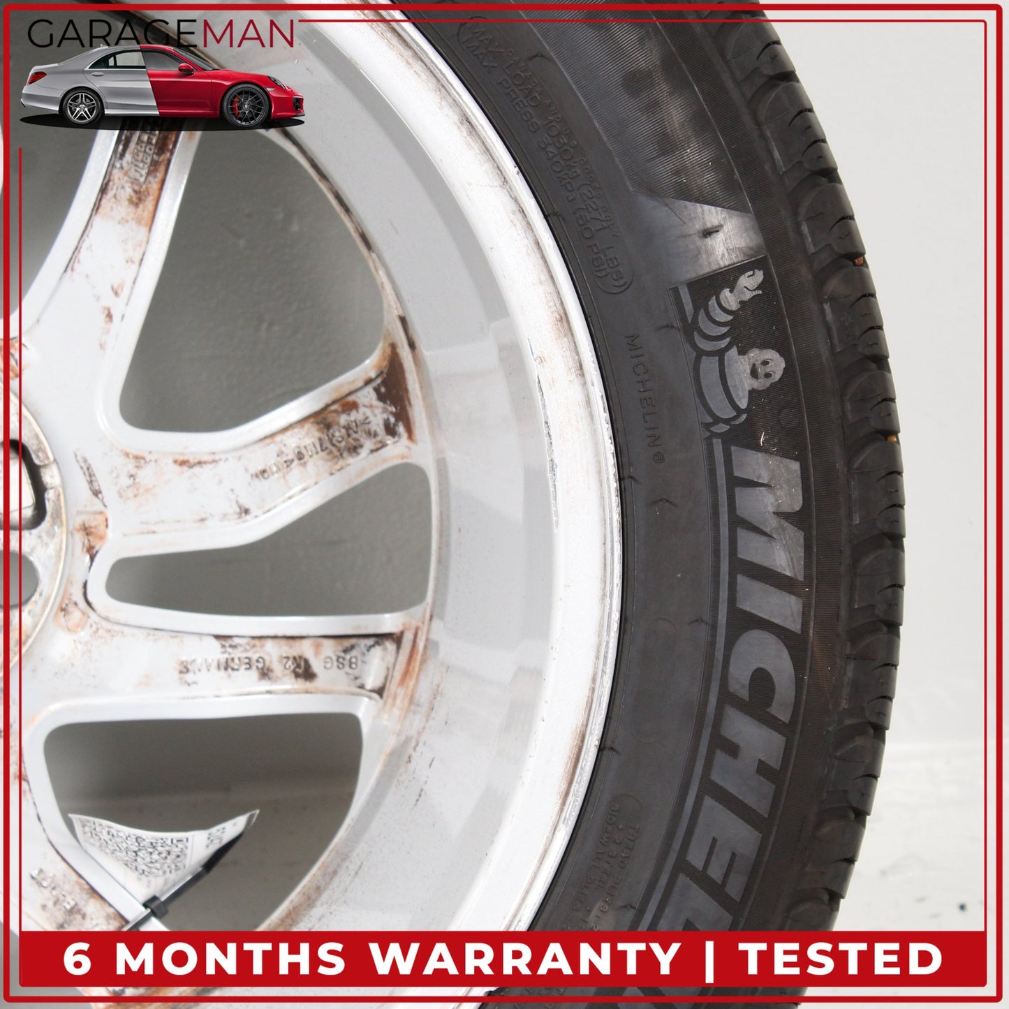 2010-2021 Land Rover LR4 L319 Front or Rear Side Wheel Rim w/ Michelin Tire OEM