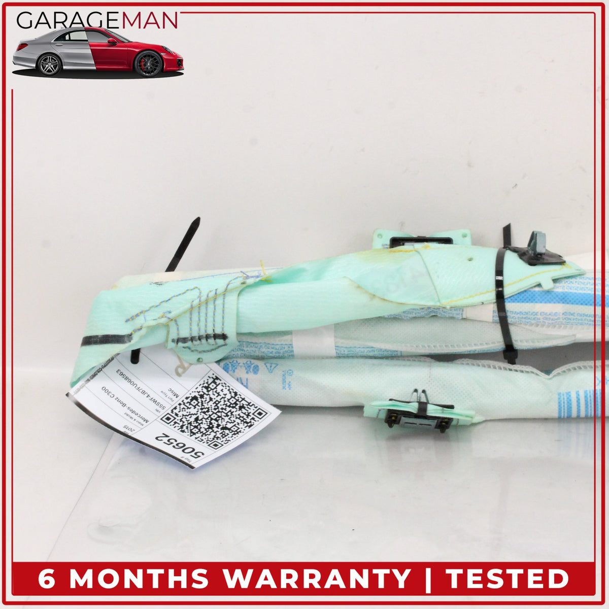 2015-2021 Mercedes-Benz C300 W205 Right Side Roof Curtain Air Bag 2058602100 OEM