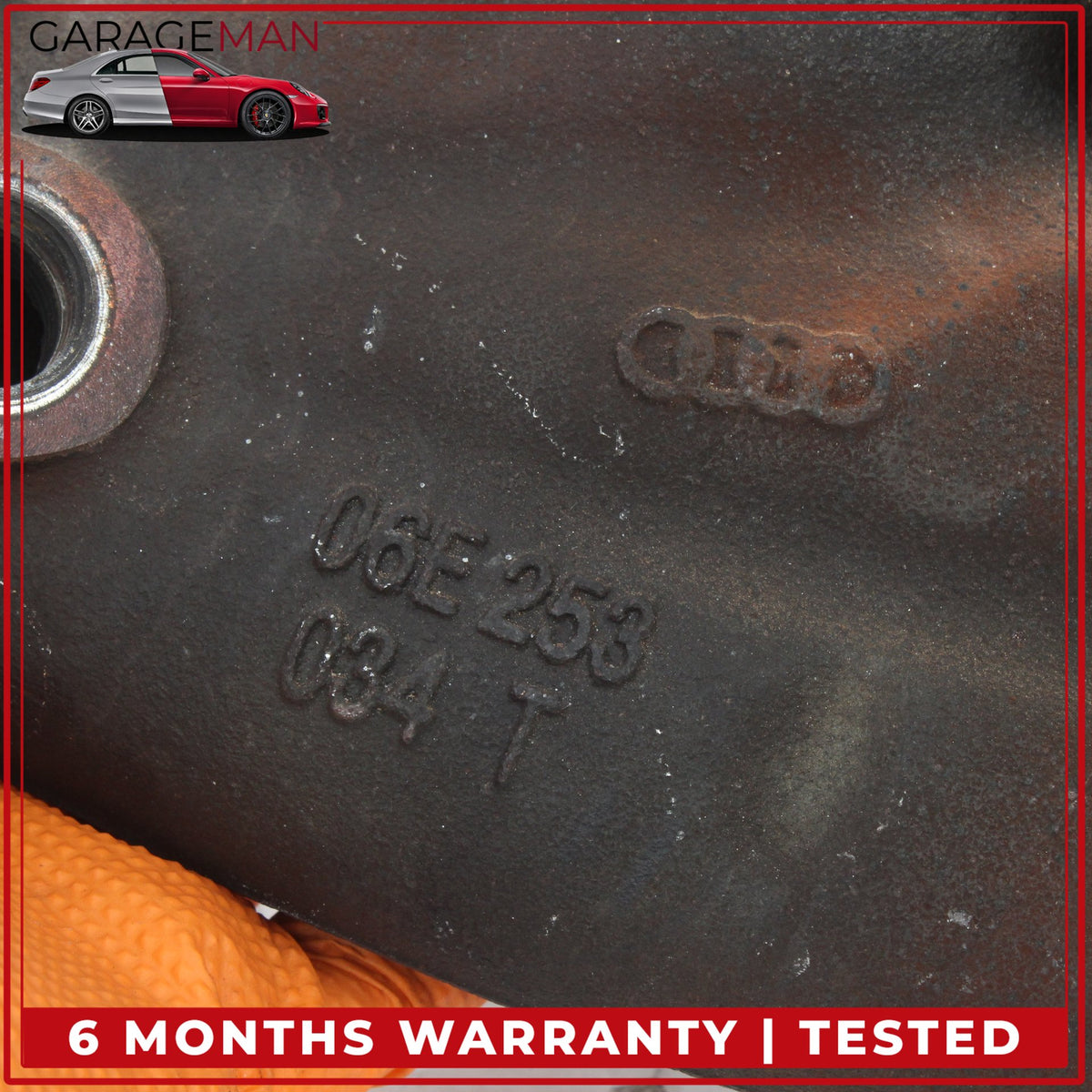 2011-2018 Audi A8 A6 A7 Q5 SQ5 Porsche Cayenne Right Side Exhaust Manifold OEM