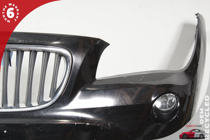 2013-2015 BMW X1 E84 Front Bumper Cover Assembly Black w/ Grille &amp; Fog Light OEM