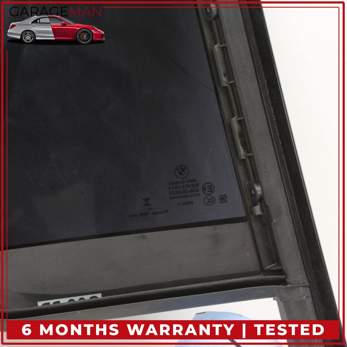 2023-2025 BMW 330i M340i Rear Left Side Quarter Window Glass 742508313 OEM