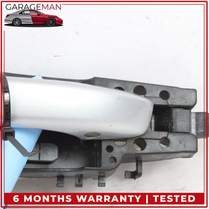 2017-2024 Audi Q7 Right Passenger Side Exterior Door Handle Silver Metallic OEM