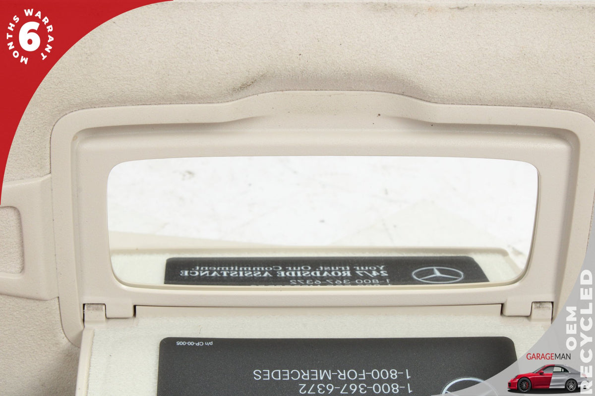 2017-2019 Mercedes-Benz E400 W213 Station Wagon Front Sun Visor Set 18003676372
