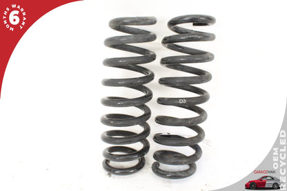 2011-2013 BMW 335is 328i Rear Left and Right Side Coil Spring Set 6767337 OEM
