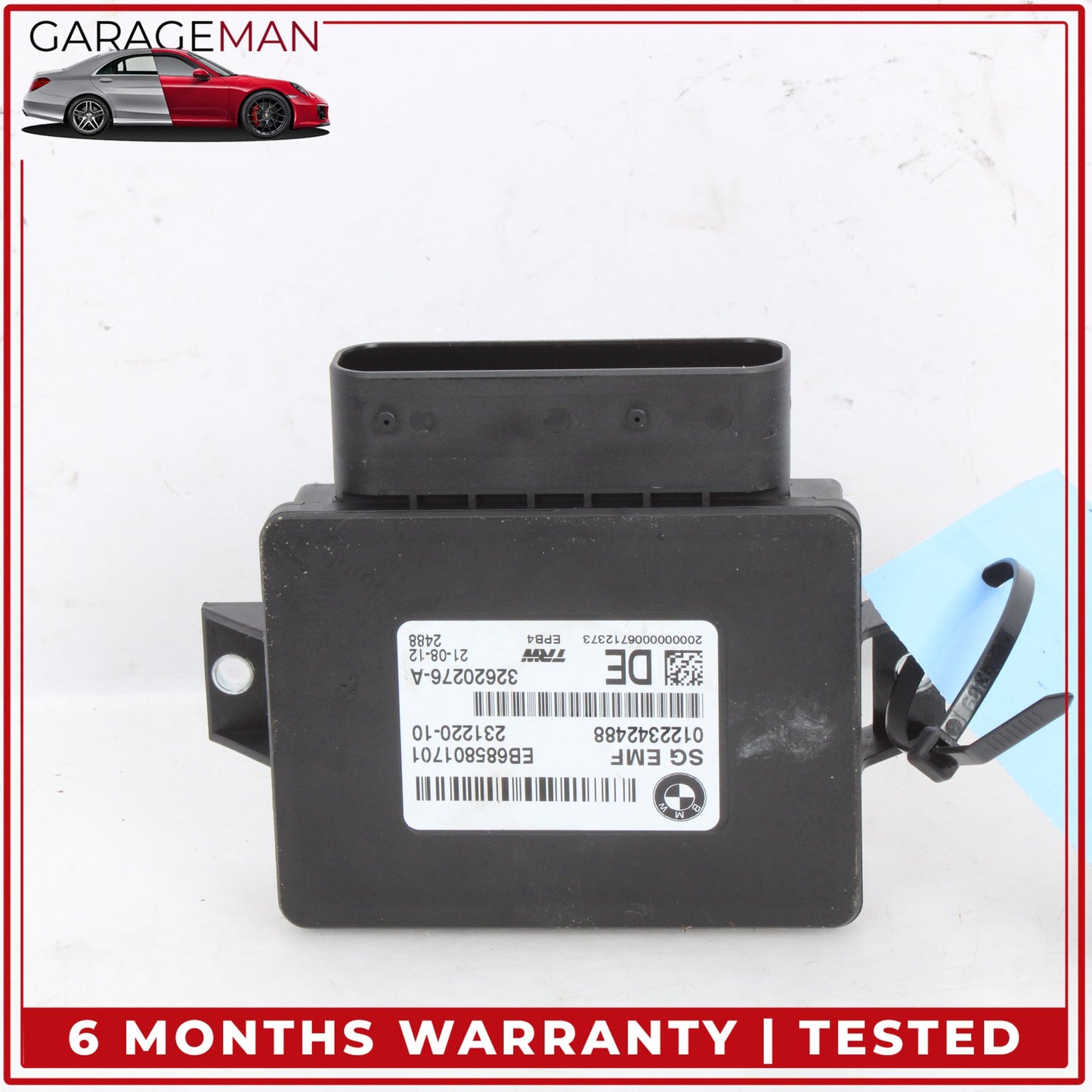 2012-2019 BMW 650i F06 Electronic Parking Brake Control Module Unit 6858017 OEM