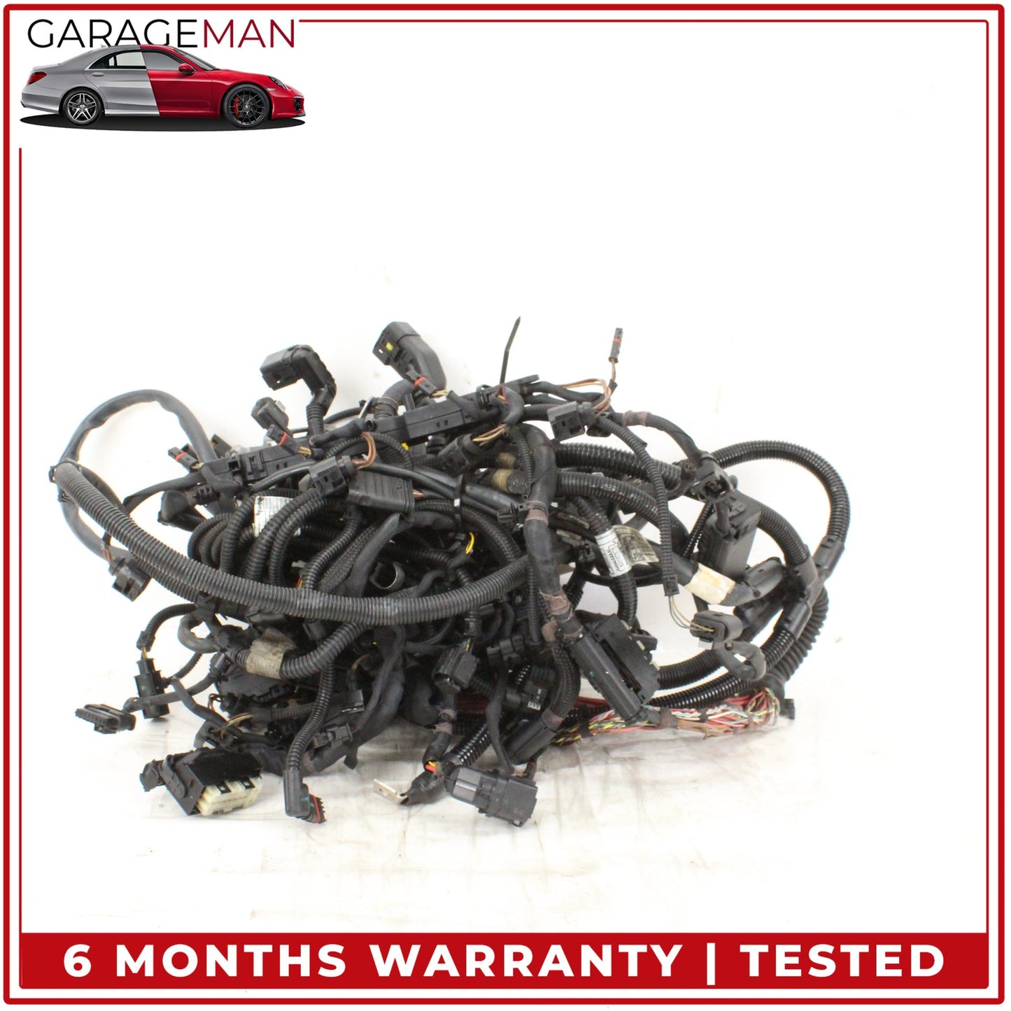 2012-2018 BMW 650i F06 N63 4.4L Engine Motor Wiring Harness Set 7633268 OEM