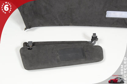 2011-2014 Porsche Cayenne 92A Headliner Pillar Trim Panel Cover Set Black 95855552402