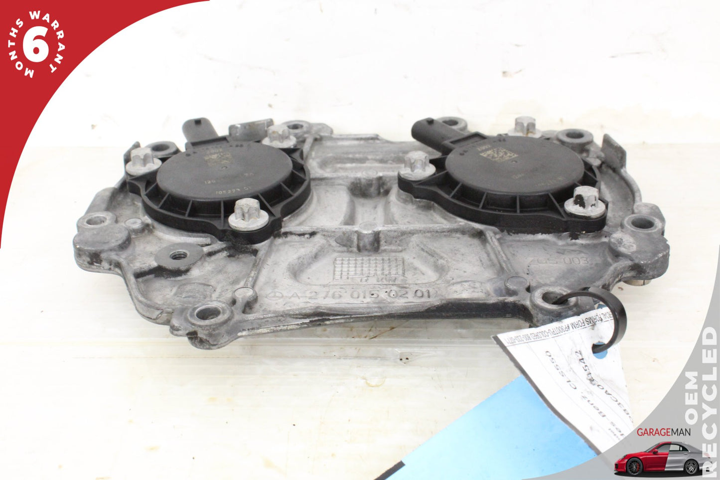 2012-2018 Mercedes W218 CLS550 Engine Timing Chain Cover Plate 2760150201 OEM