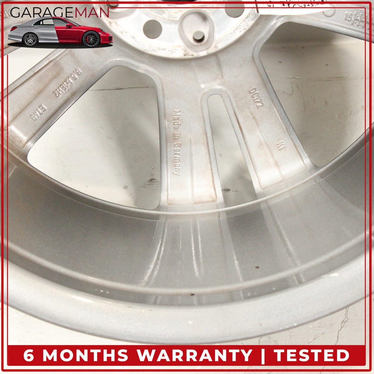 2014-2017 Mercedes C207 E400 Coupe Rear Wheel Rim 8.5JX18H2 ET49 2074013002 OEM