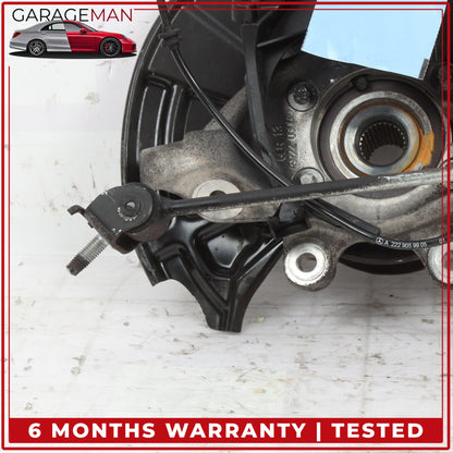 2014-2020 Mercedes W222 S550e Rear Left Side Spindle Knuckle Wheel Hub OEM