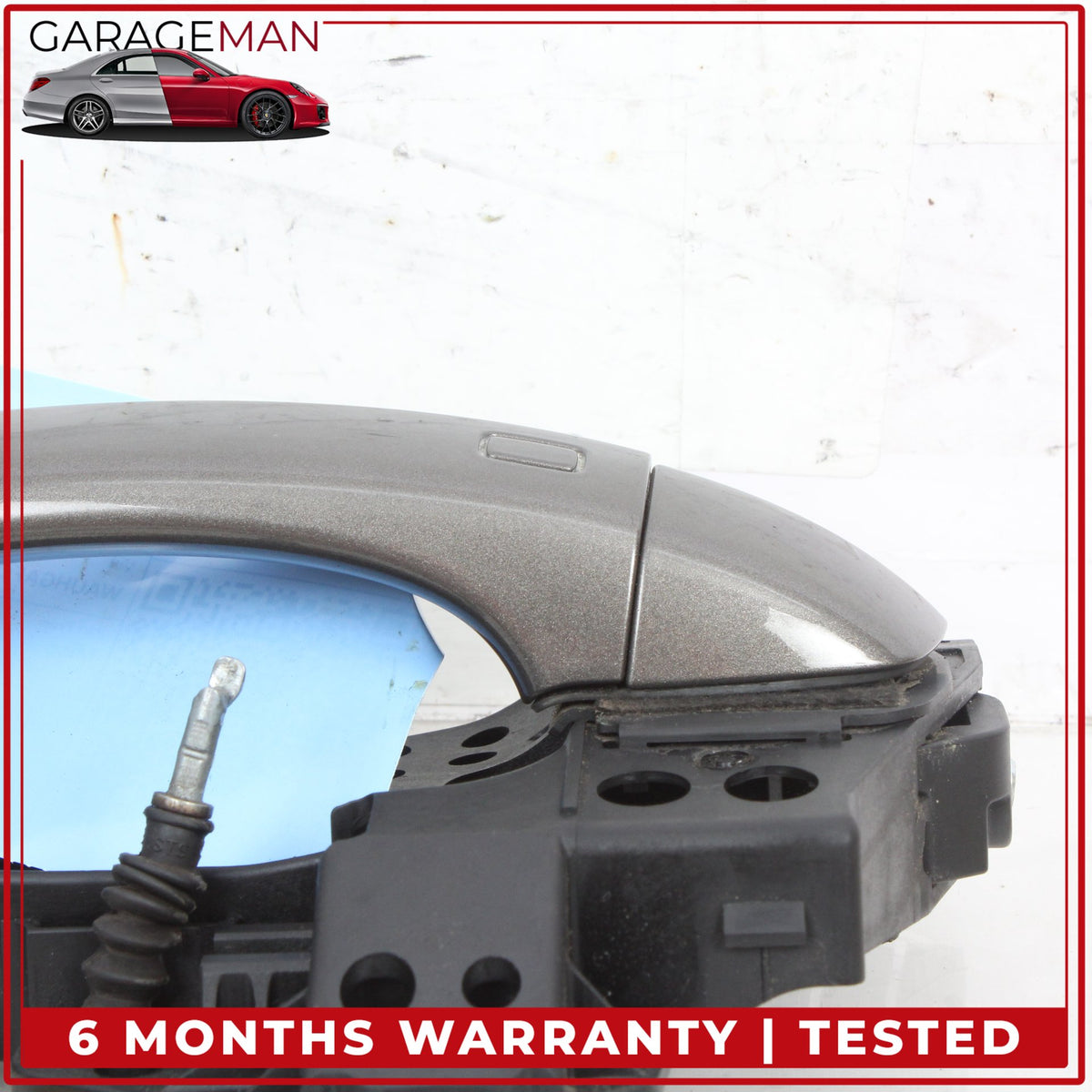 2012-2018 Audi A6 A7 Rear Left Driver Side Exterior Door Handle 4H0837885 OEM