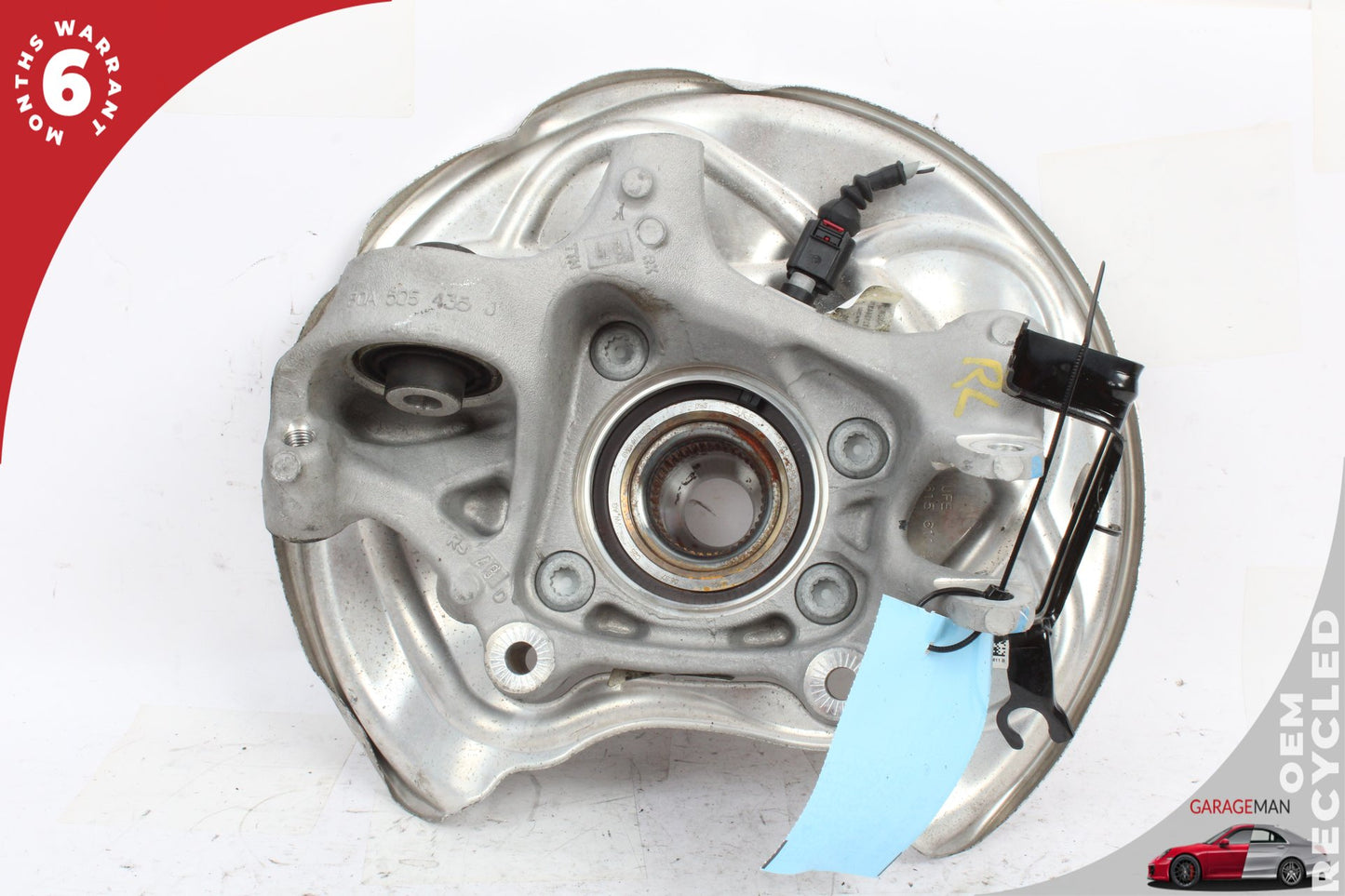 2018-2025 Audi Q5 Rear Left Side Spindle Knuckle Wheel Hub 80A505435J OEM