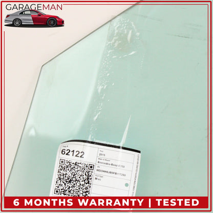 2010-2016 Mercedes W212 E350 Front Right Passenger Side Door Window Glass OEM