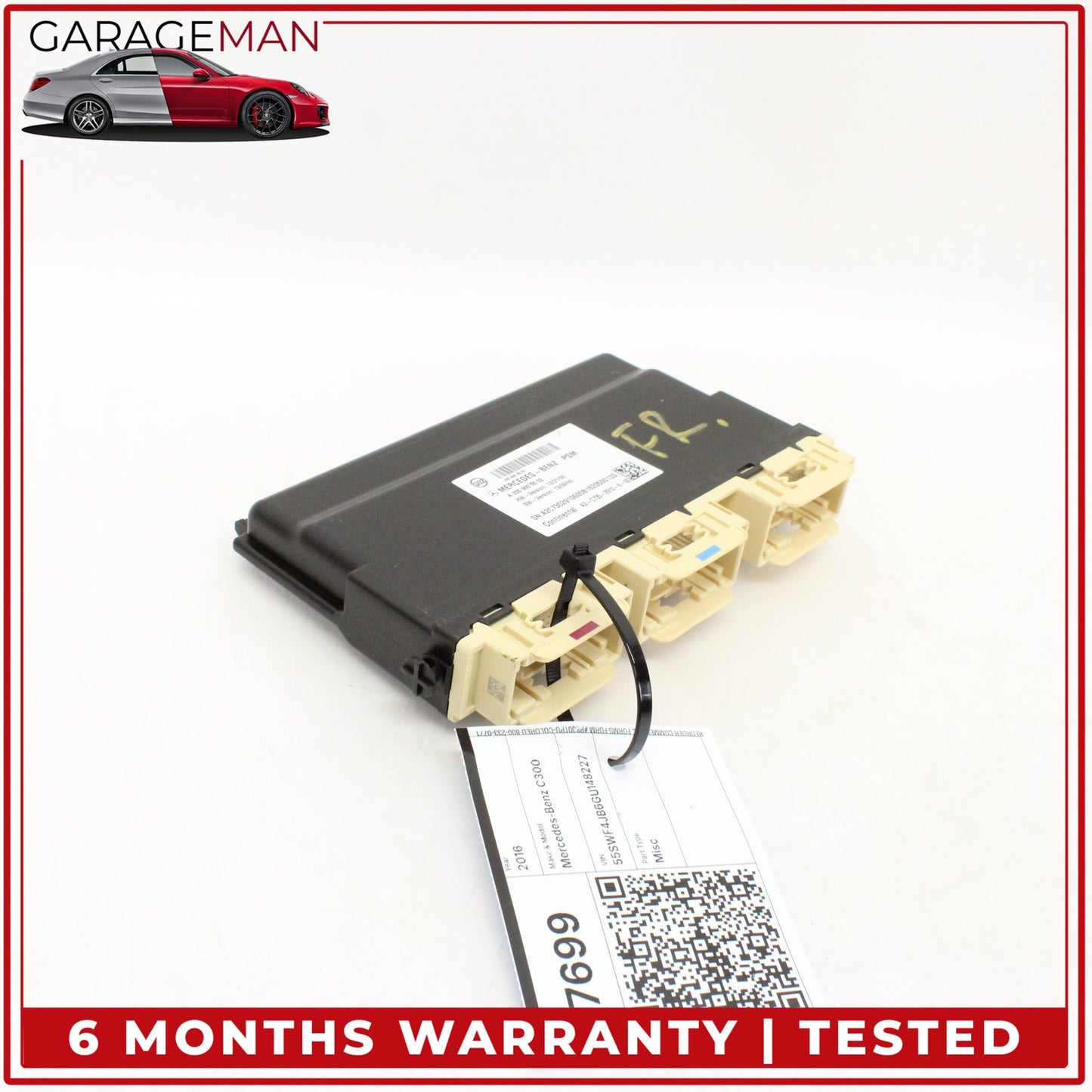 2015-2023 Mercedes W205 C300 Front Right Seat Control Module 2059005502 OEM