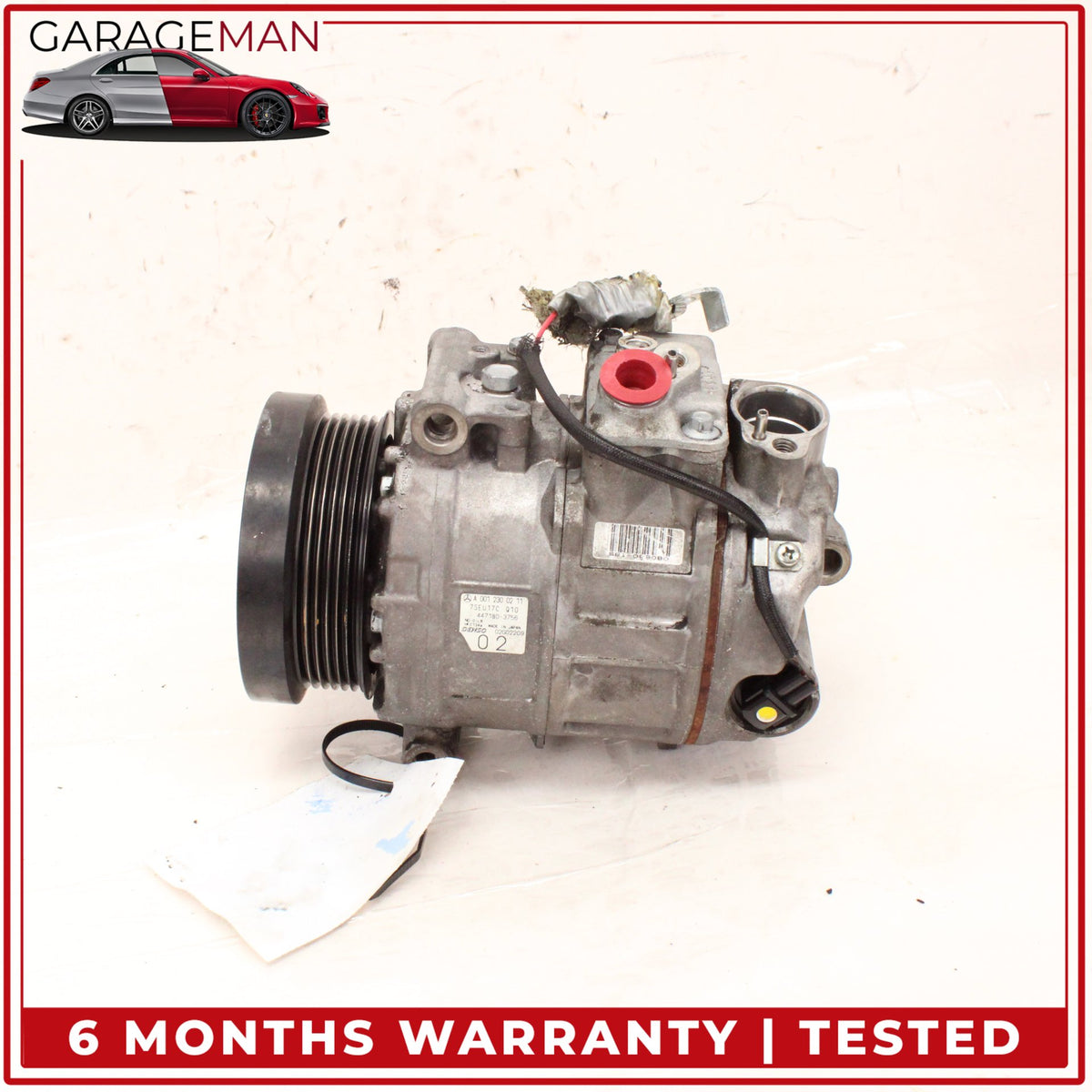 2003-2006 Mercedes R230 SL500 AC A/C Air Conditioning Compressor 0012300211 OEM