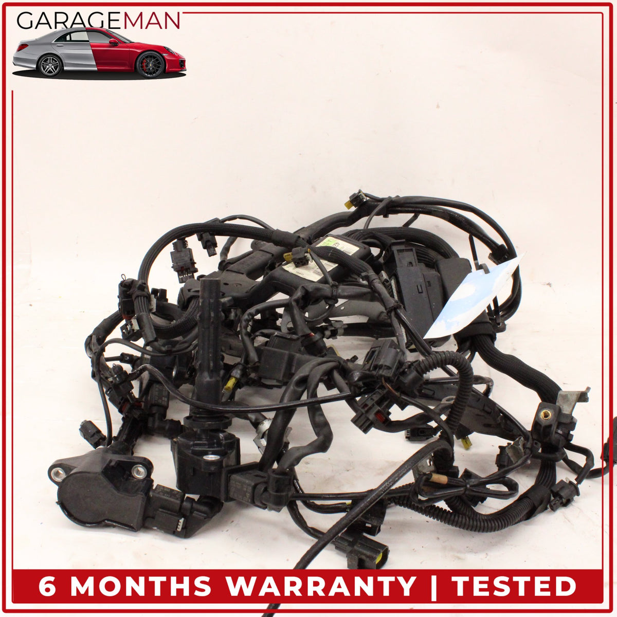 2006-2009 Mercedes W203 C230 Engine Wiring Harness w/ Ignition Coils OEM