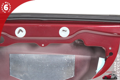 2012-2018 Mercedes W218 CLS550 Rear Right Passenger Side Door Shell Red OEM