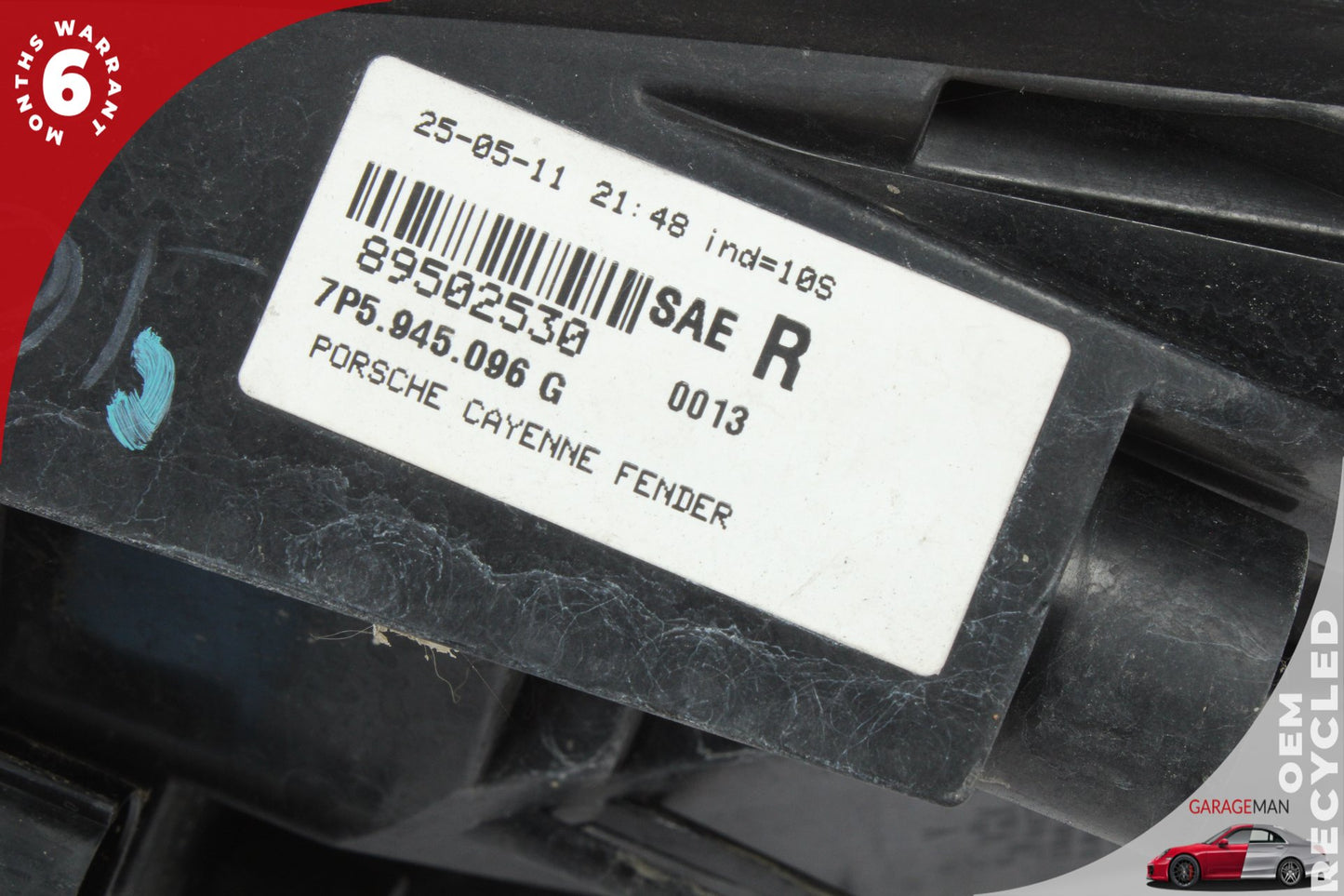 2011-2014 Porsche Cayenne Rear Right Side Outer Tail Light Lamp 7P5945096G OEM