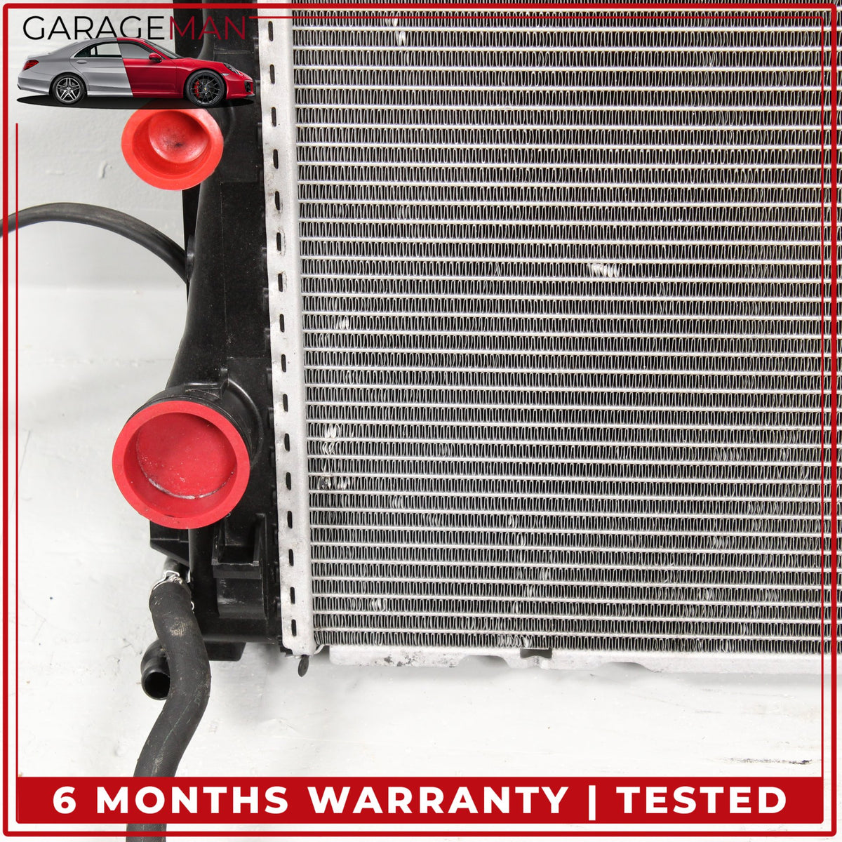2012-2014 Mercedes W204 C250 Engine Cooling Radiator AC A/C Condenser Assy OEM