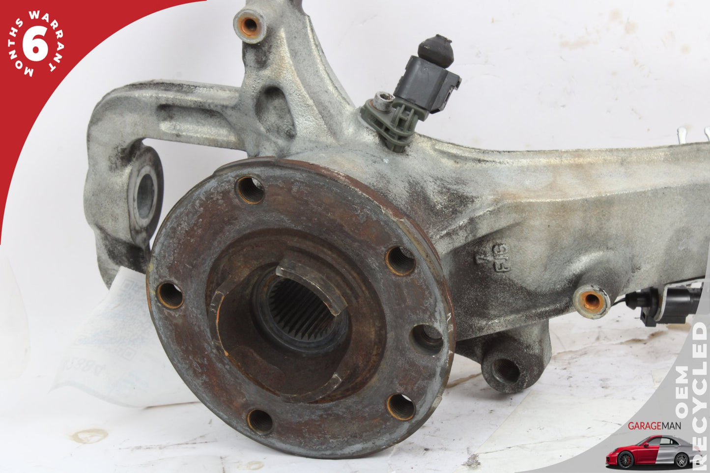 2003-2010 Audi Q7 AWD 3.6L Front Right Spindle Knuckle Wheel Hub 7L0407258A OEM
