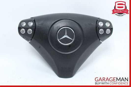 05-08 Mercedes W203 C230 C240 C350 Steering Wheel Air Bag Airbag Black OEM