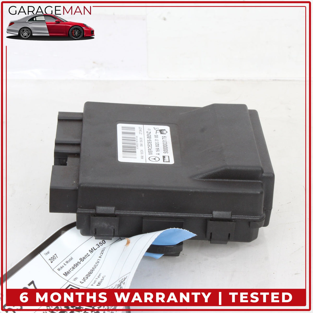 2006-2012 Mercedes W164 ML350 Trunk Boot Tailgate Control Module 1648203185 OEM