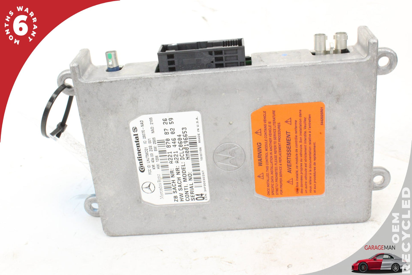 2007-2014 Mercedes W221 S550 Voice Communication Control Module 2218708726 OEM