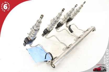 2011-2016 BMW 550i F10 N63 4.4L Fuel Injectors Set of 4 Index-12 w/ Right Side Fuel Rail