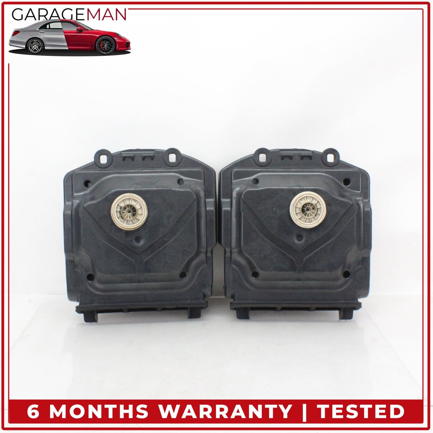 2010-2017 BMW 550i F07 Front Left and Right Side Audio Sound Subwoofer Set OEM