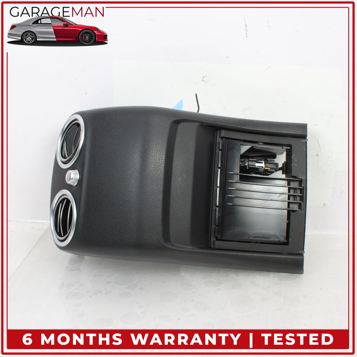 2016-2021 Mercedes X253 GLC300 Rear Center Console A/C Air Vent Trim Black OEM